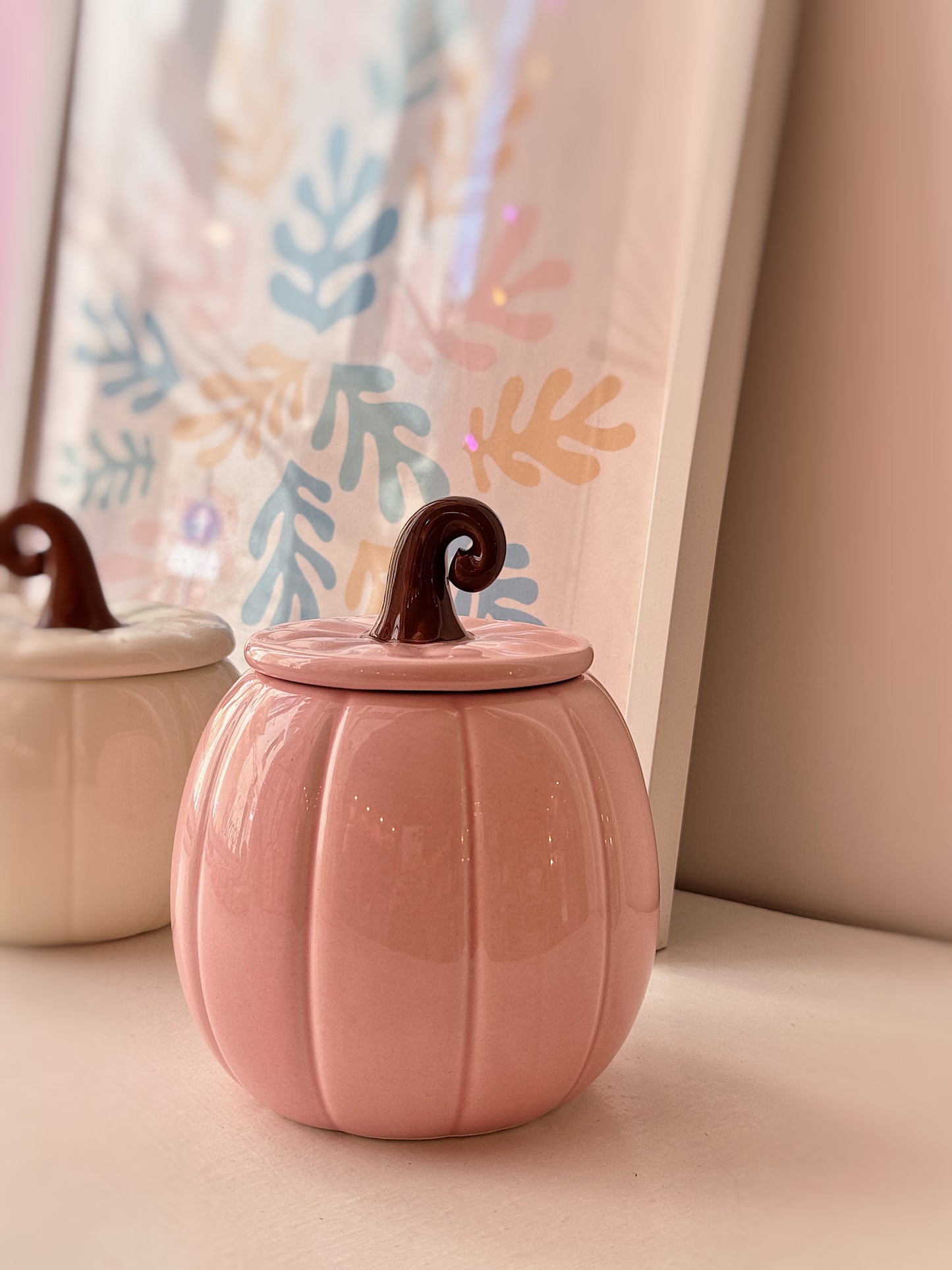 Bruciaessenze zucca rosa