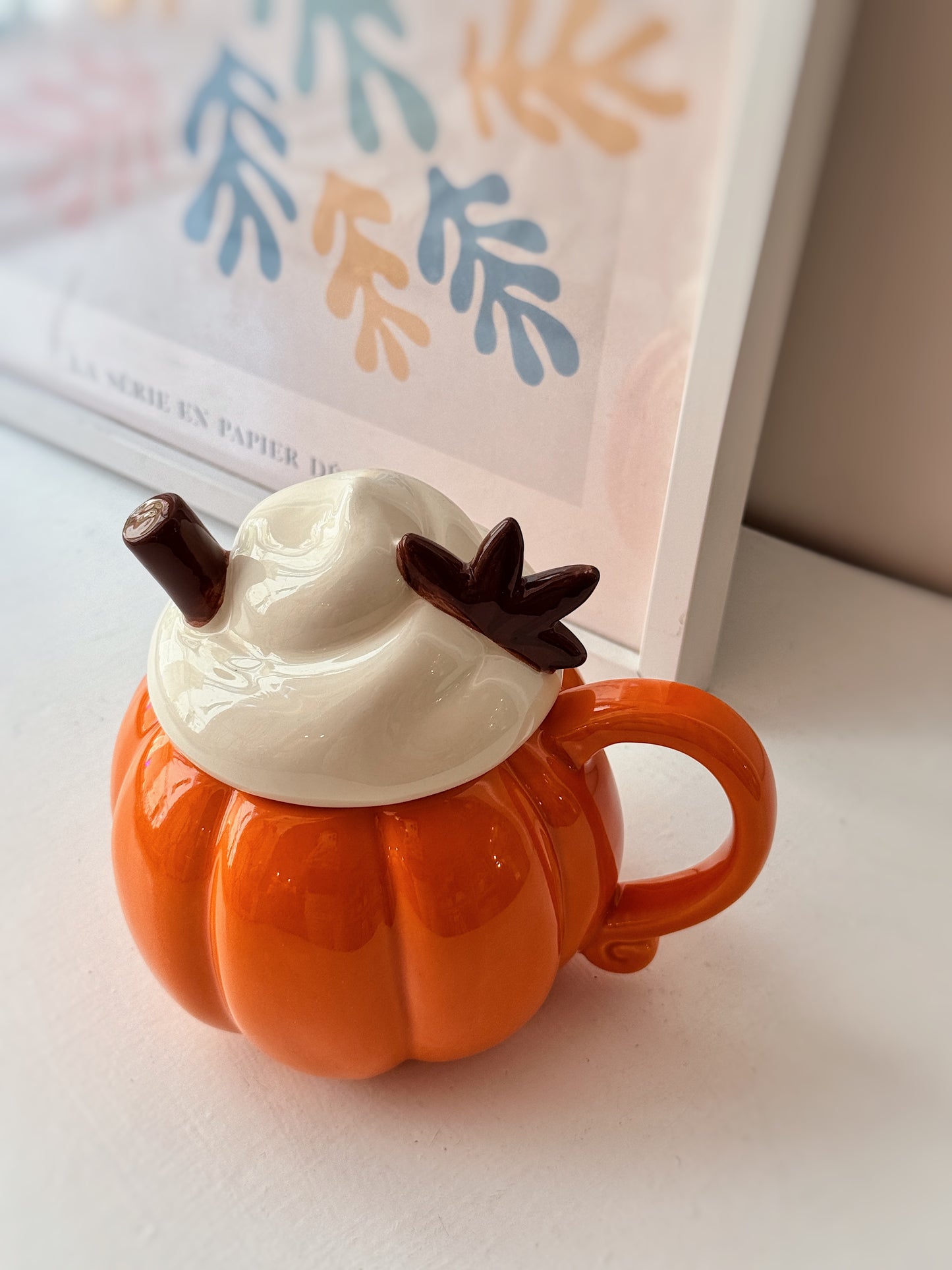 Tazza zucca con crema