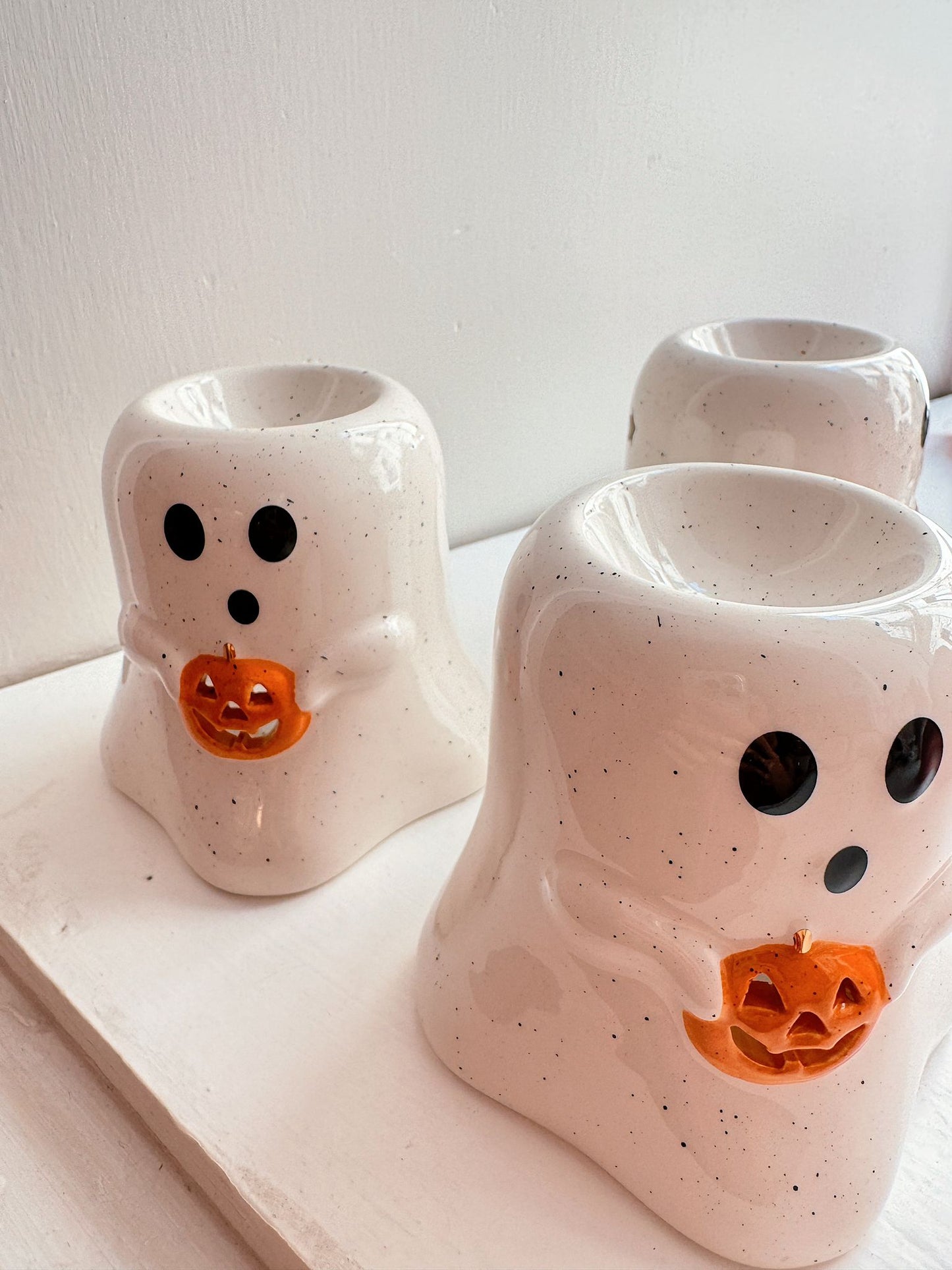 Bruciaessenze fantasmino con zucca