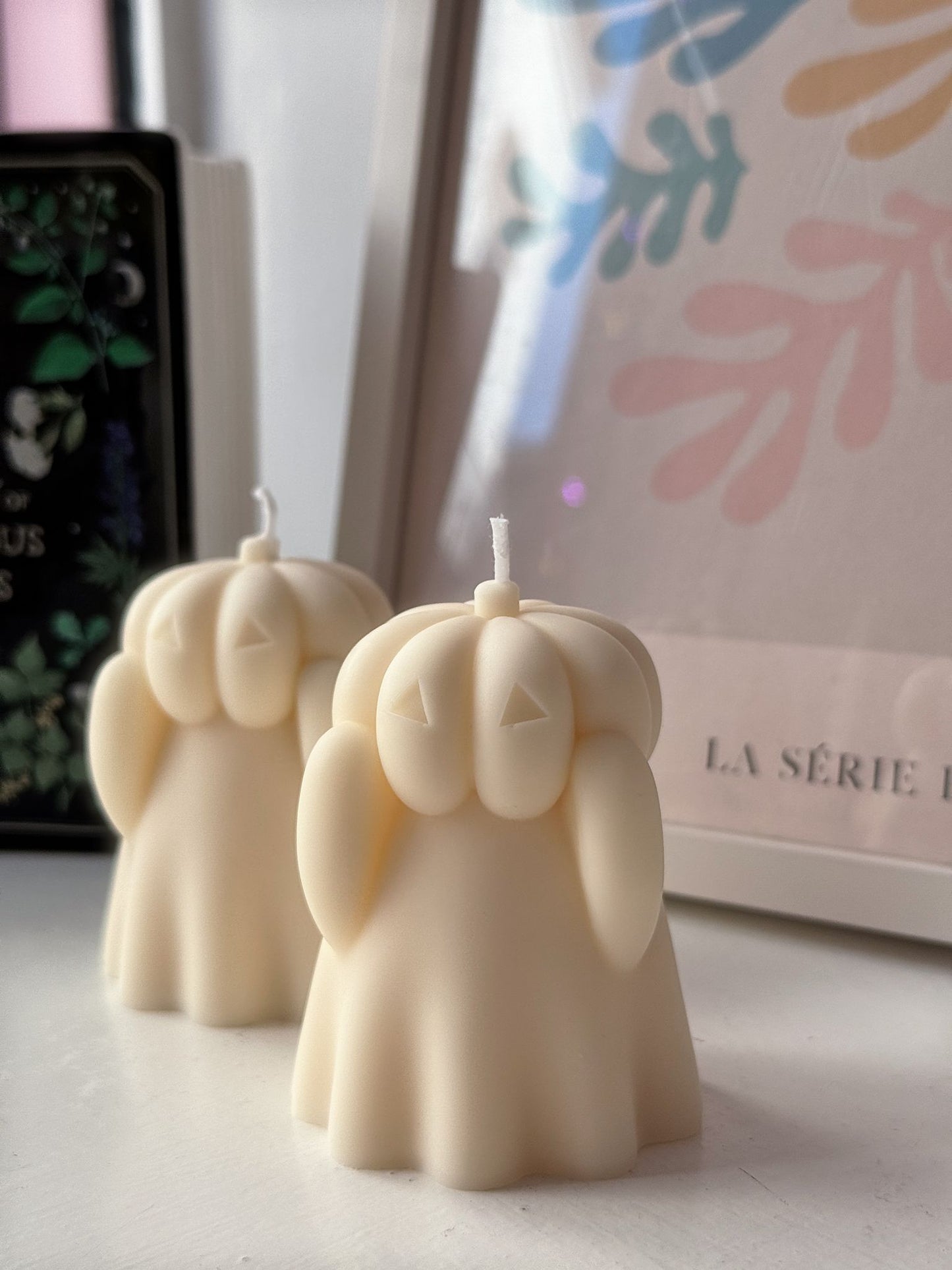 Candela fantasma testa di zucca
