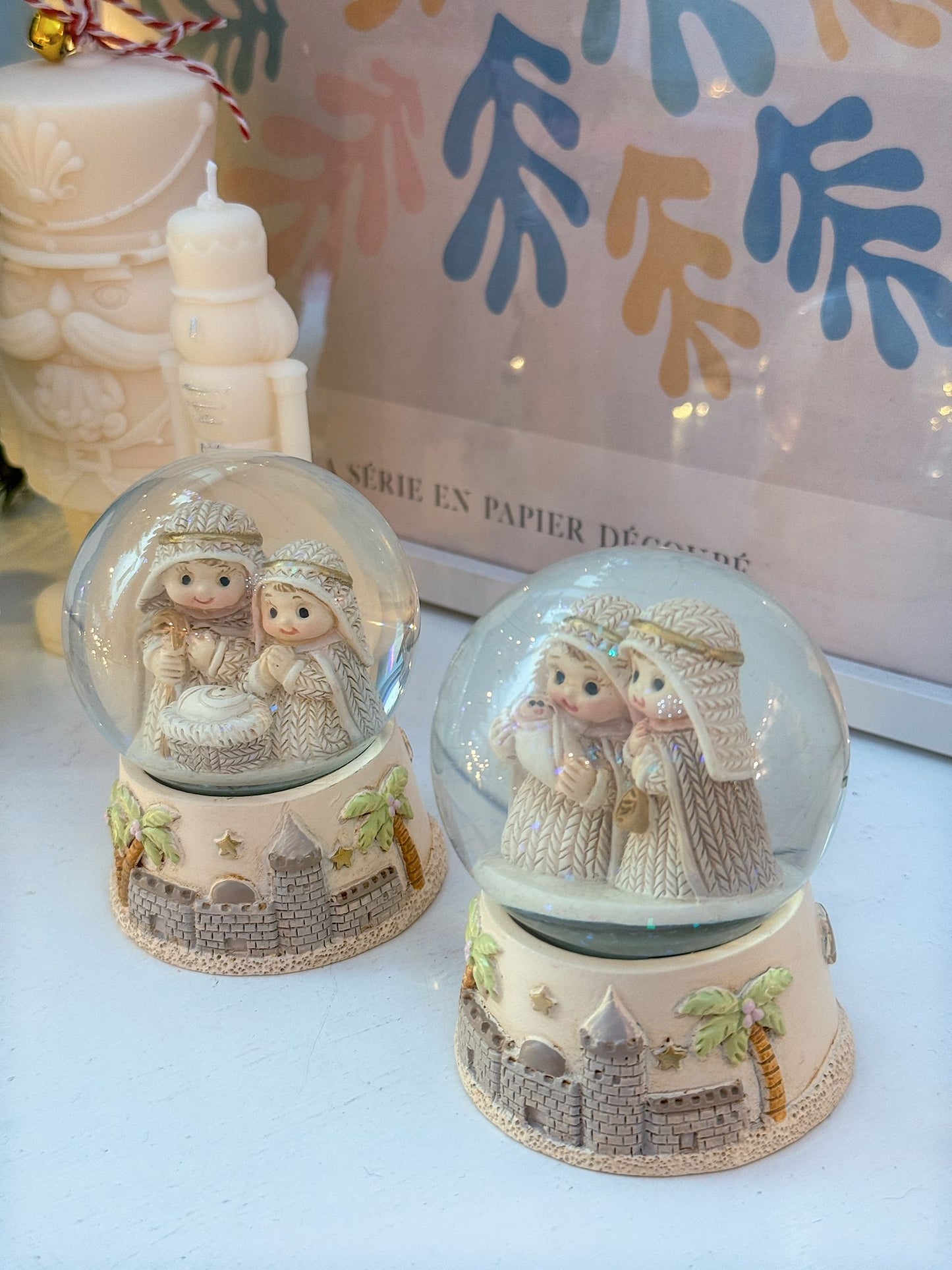 Palla di neve natività