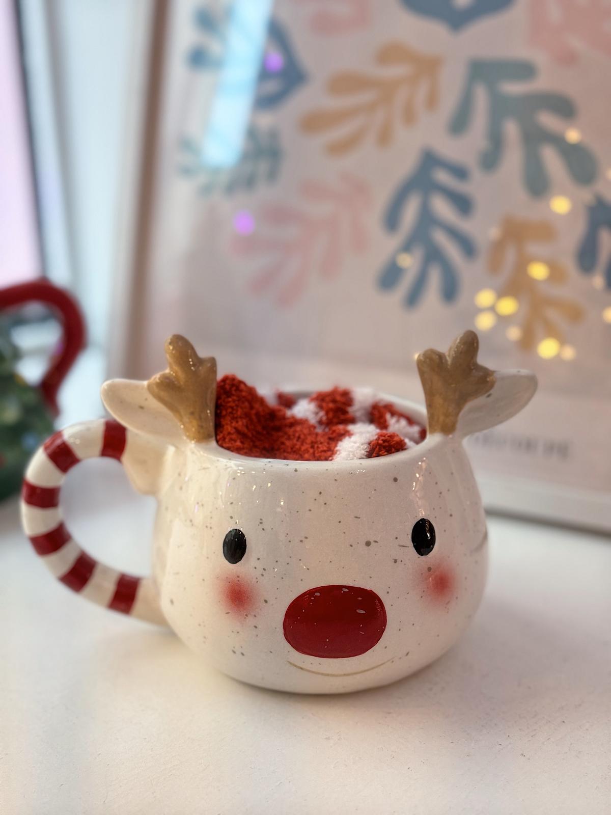 Tazza Rudolph + calzini