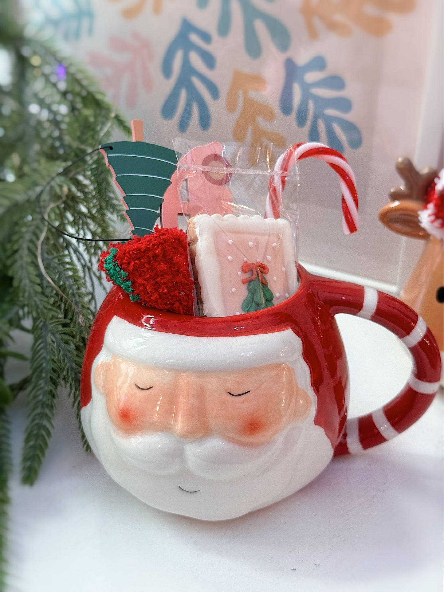 Tazza Babbo Natale con prodotti