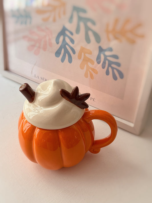 Tazza zucca con crema