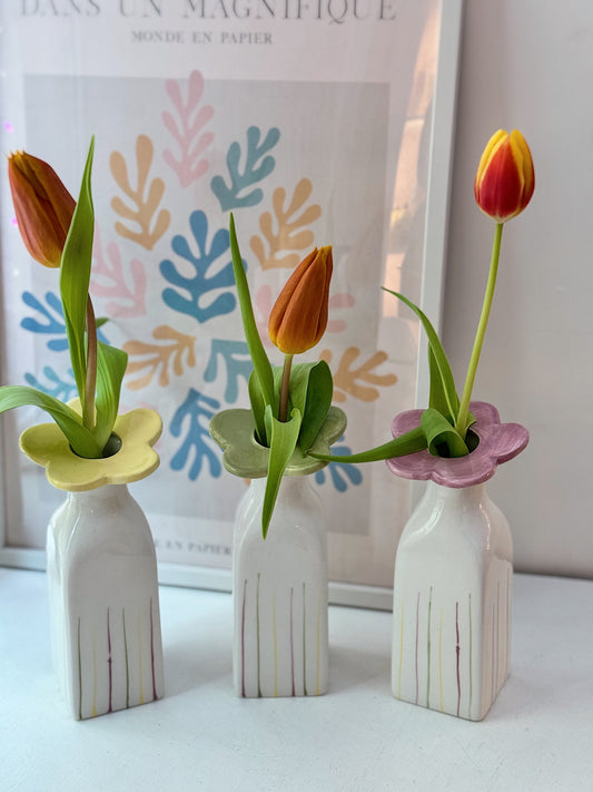 Vaso fiore in ceramica