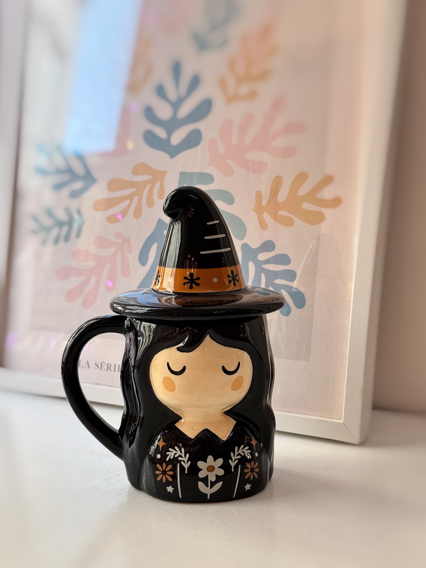 Tazza con coperchio strega