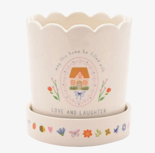 Vaso e piattino Home