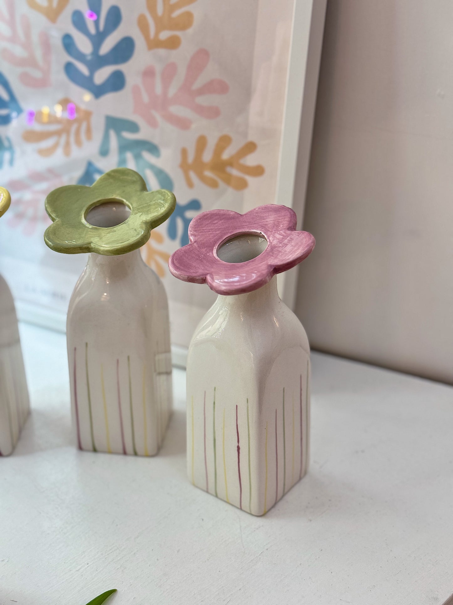 Vaso fiore in ceramica