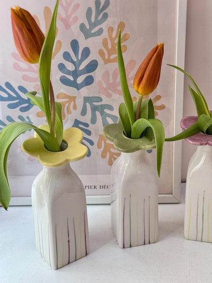 Vaso fiore in ceramica