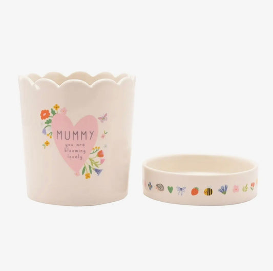 Vaso e piattino Mamma