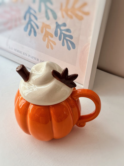 Tazza zucca con crema