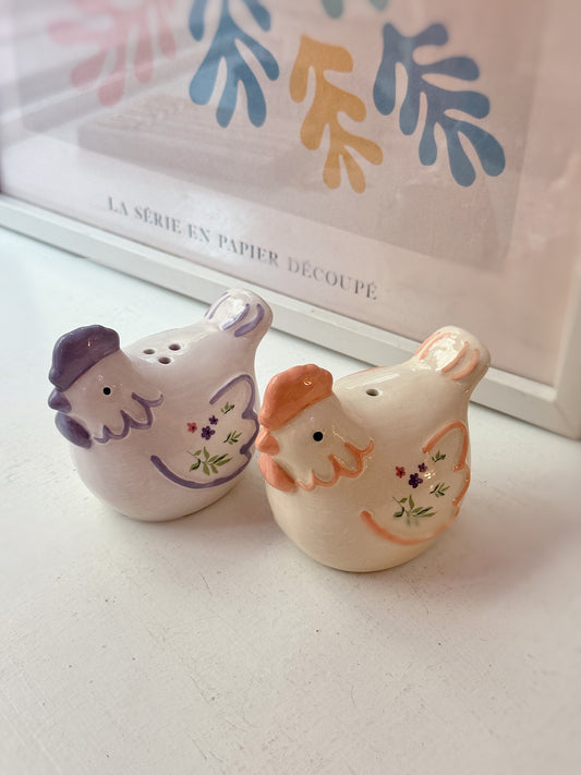 Sale e pepe gallinelle cottagecore