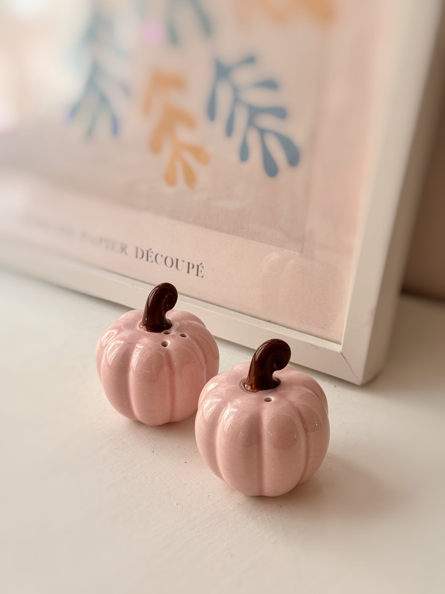 Sale e pepe zucche rosa