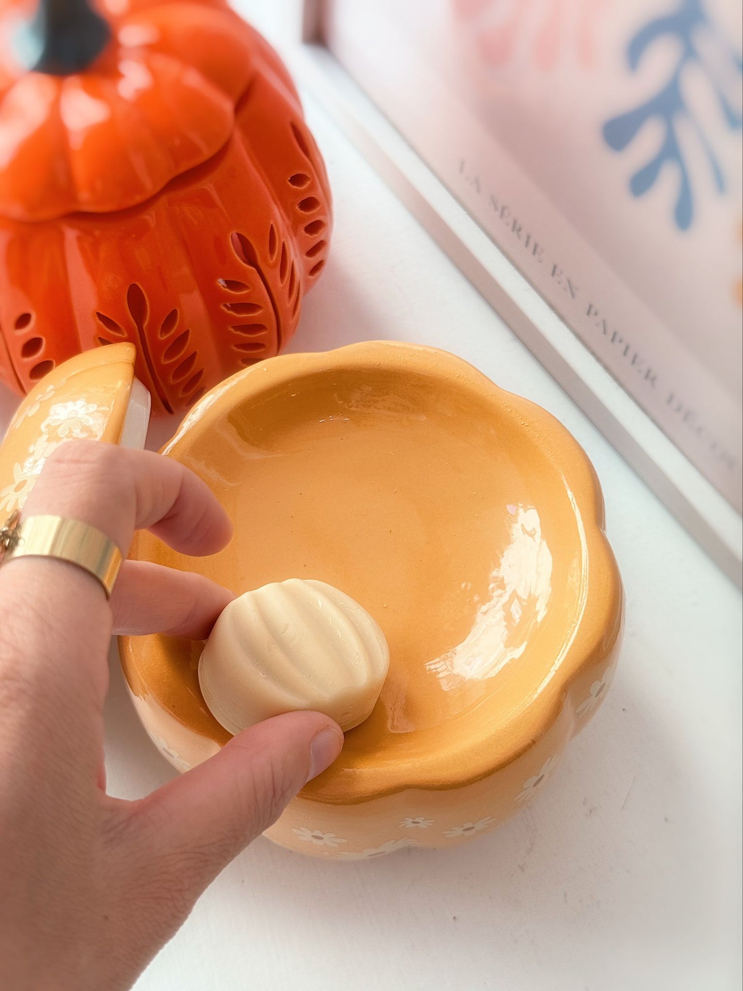 Bruciaessenze zucca fiorita