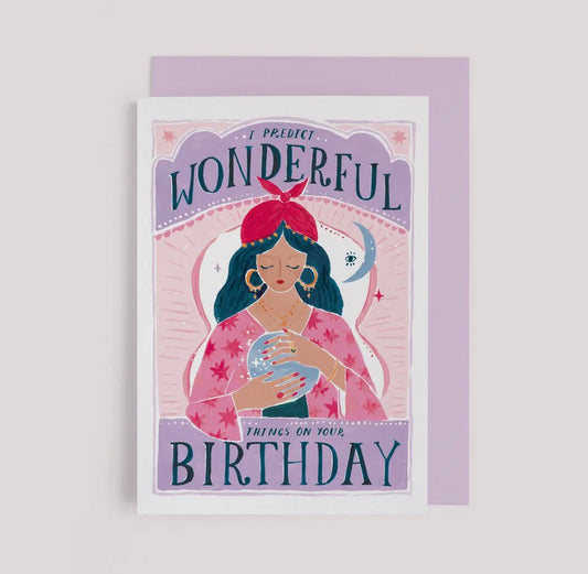 Biglietto di auguri cartomante