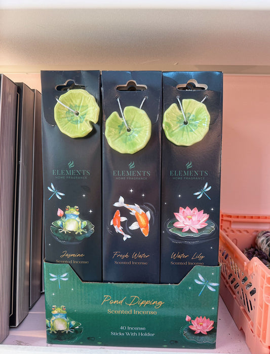 Incensi con foglia ninfea