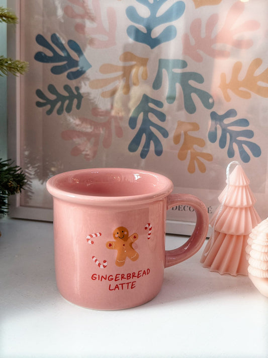 Tazza rosa gingerbread latte