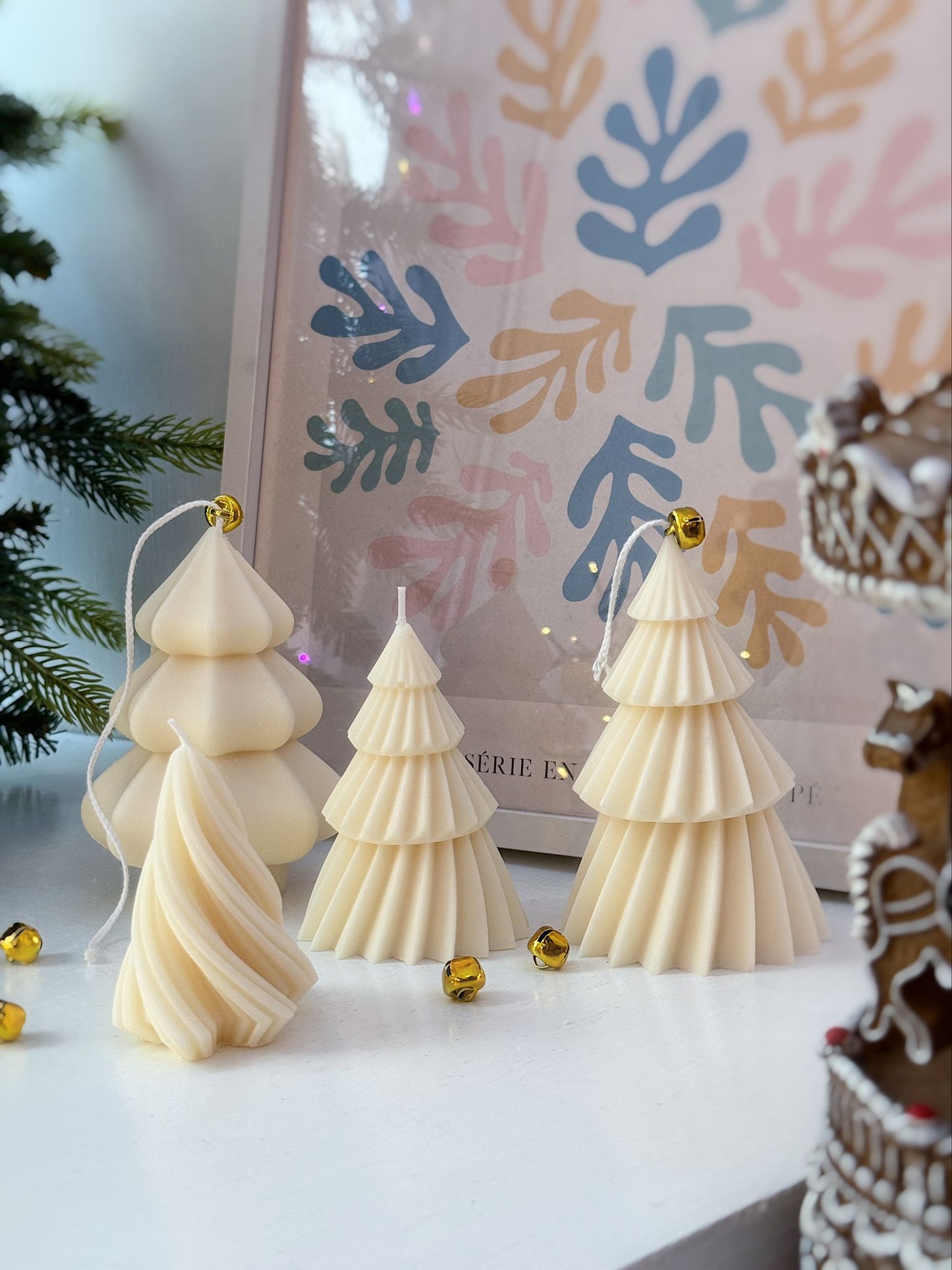 Candela albero di Natale