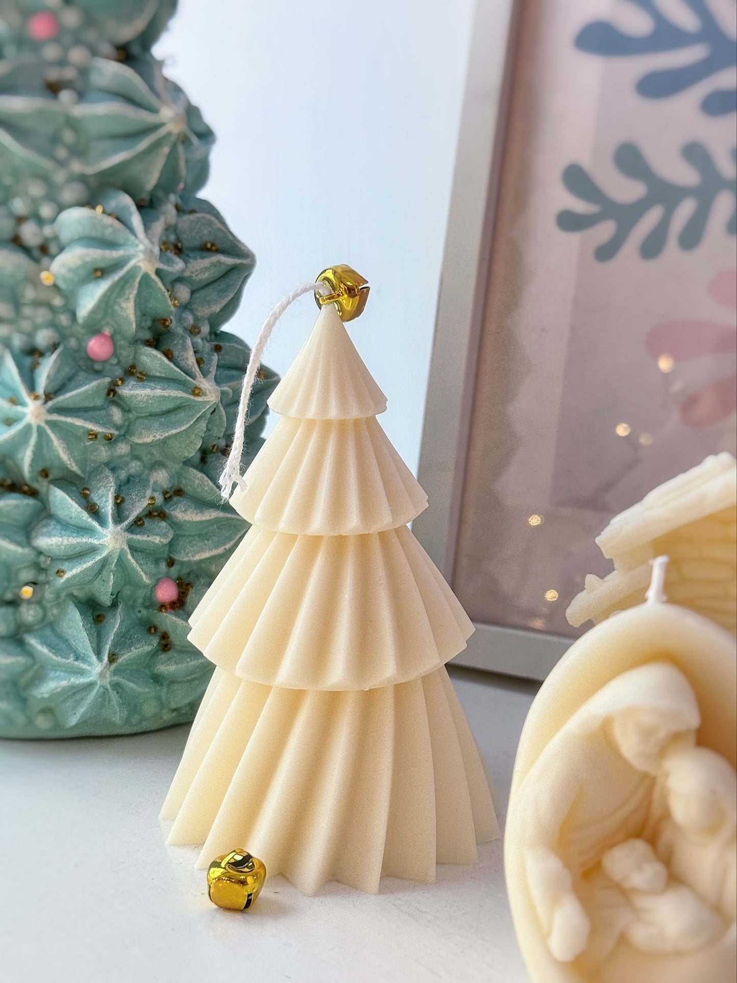 Candela albero di Natale