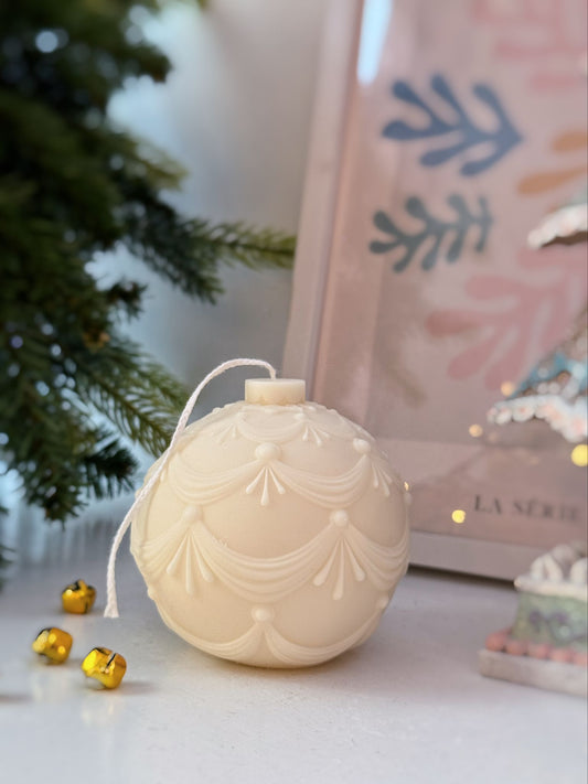 Candela pallina festoni natalizi