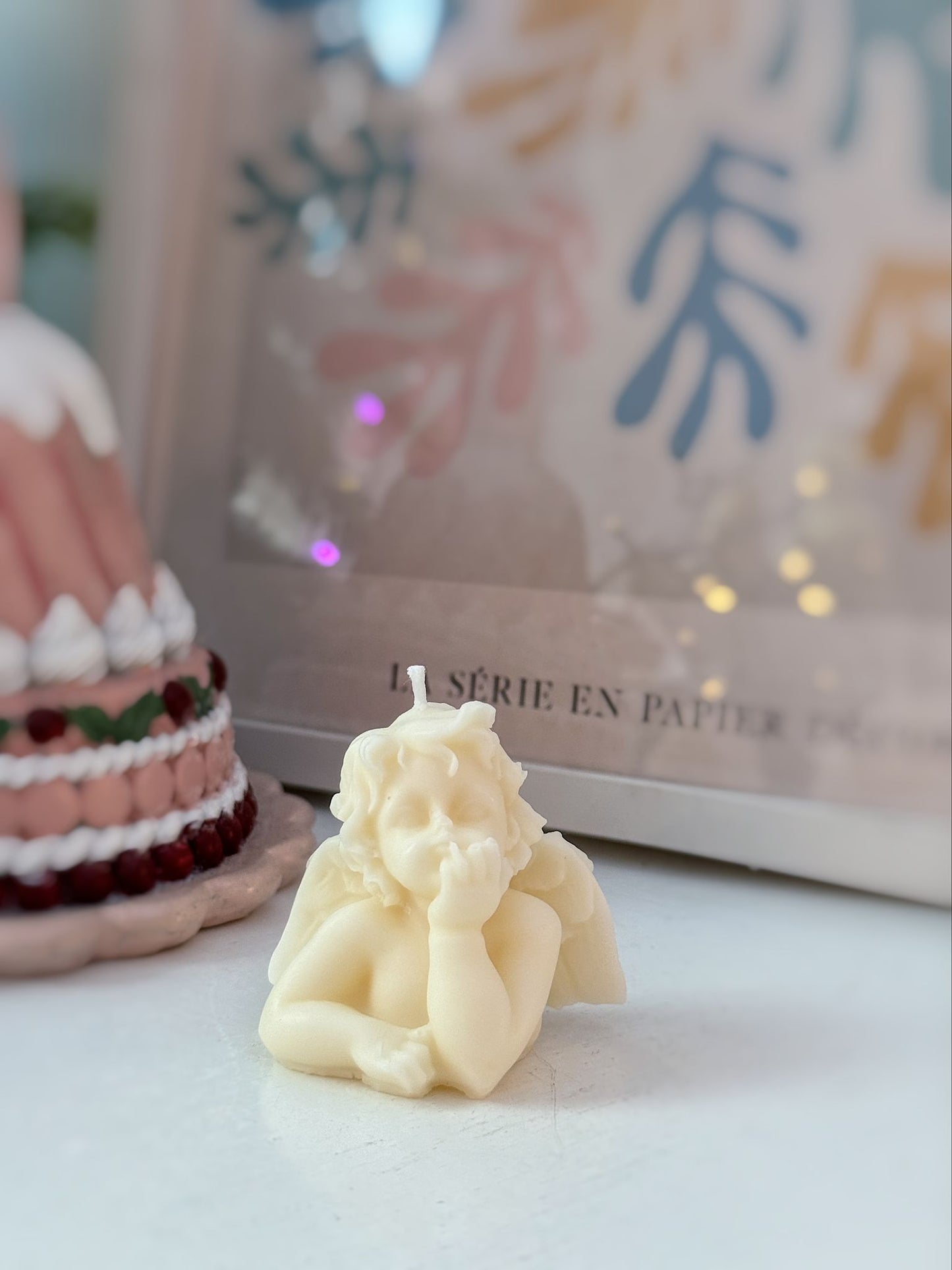 Candela angioletto realistico