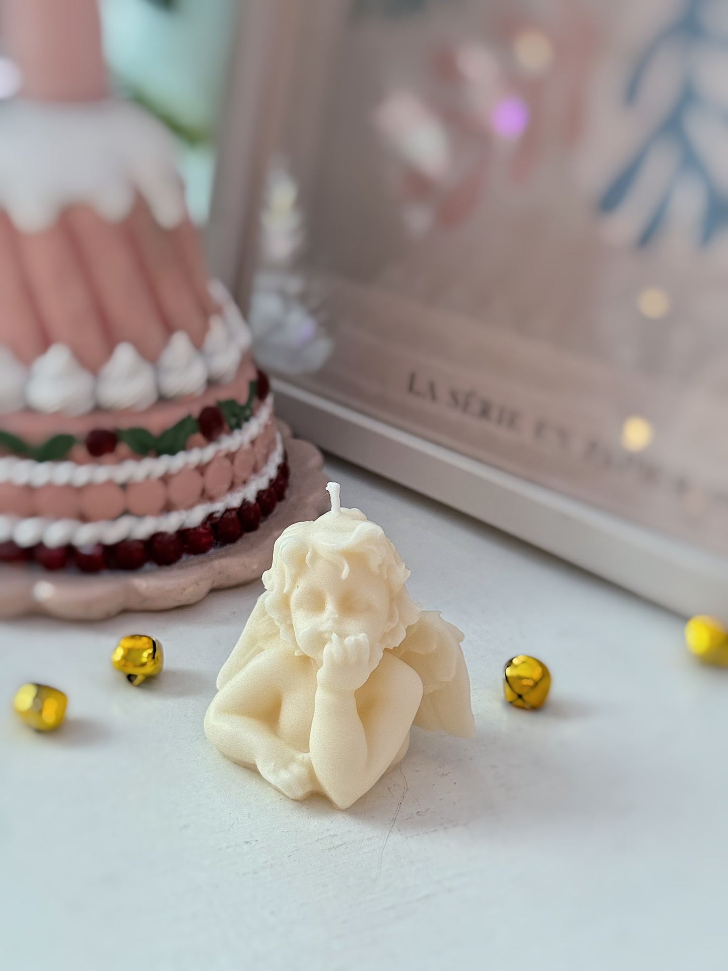 Candela angioletto realistico