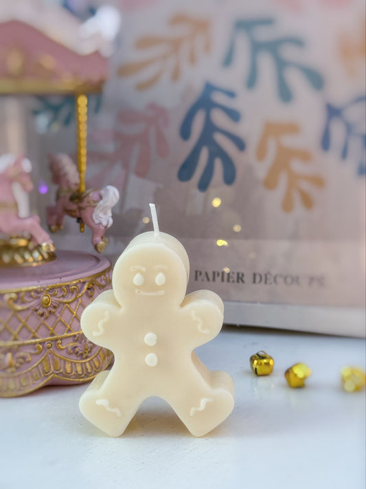 Candela omino pan di zenzero