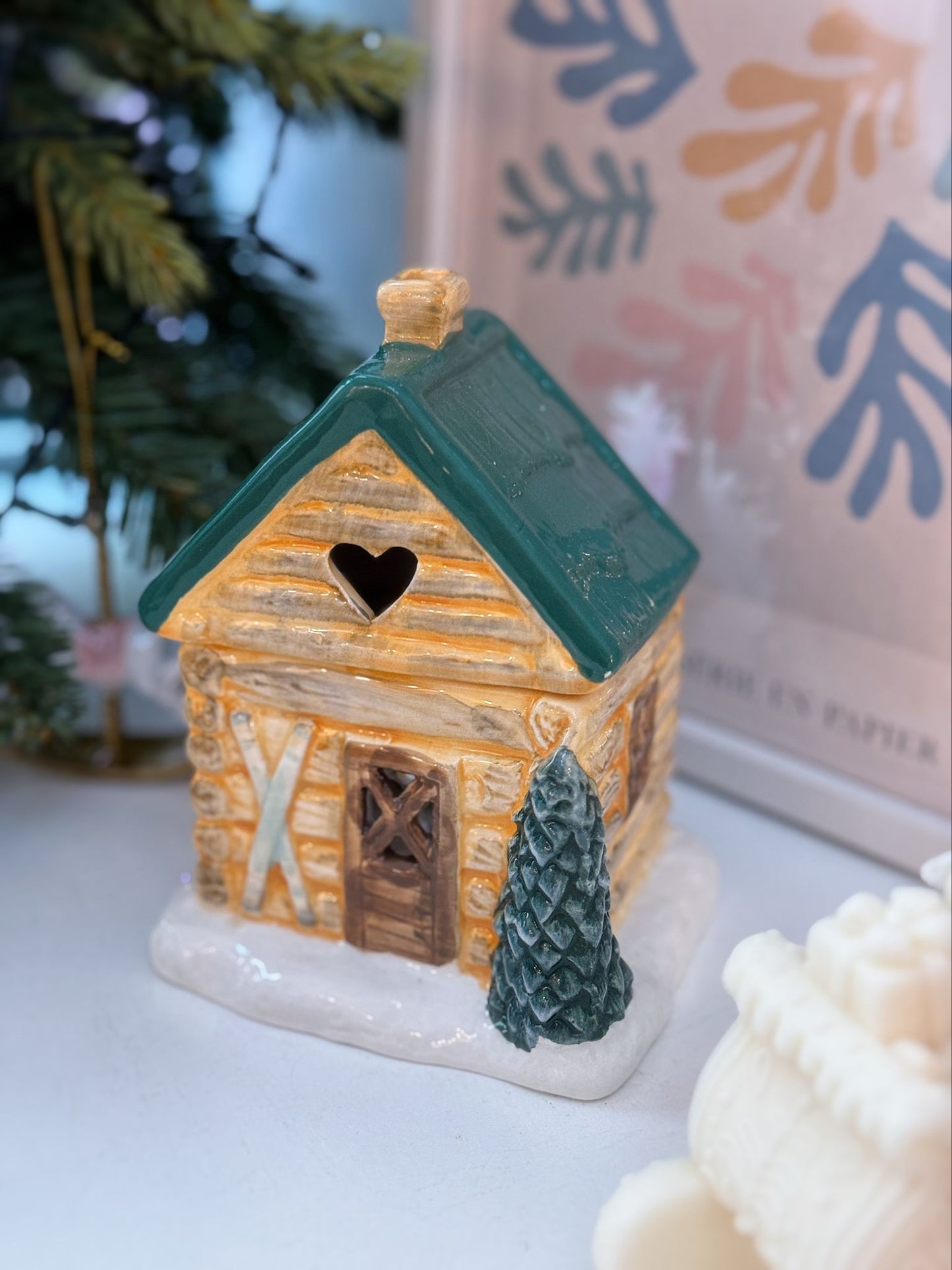 Bruciatore di essenze chalet