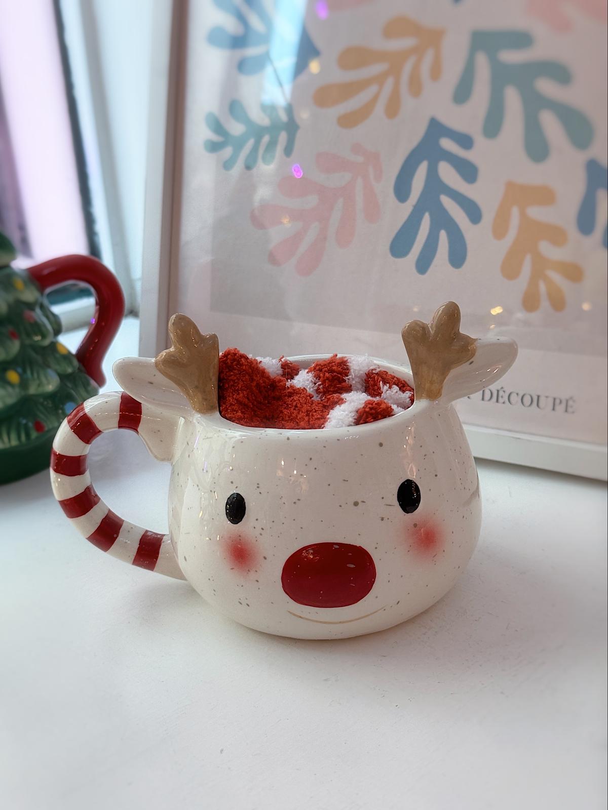 Tazza Rudolph + calzini