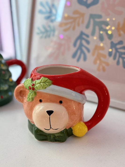 Tazza orsetto natalizio