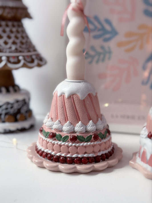 Portacandela torta natalizia