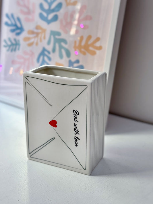Vaso lettera d’amore