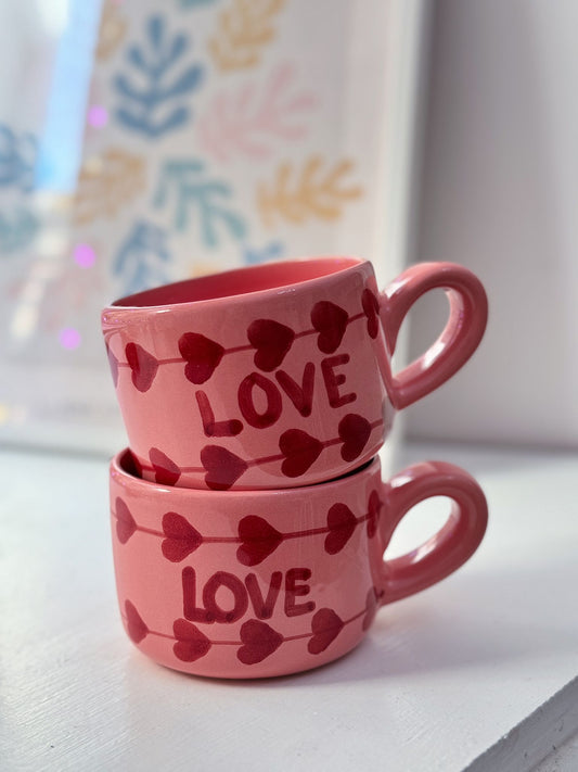 Tazza da cappuccino LOVE