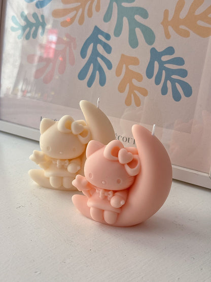 Candela Hello kitty sulla luna