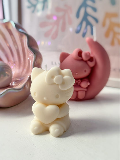Candela Hello Kitty cuore