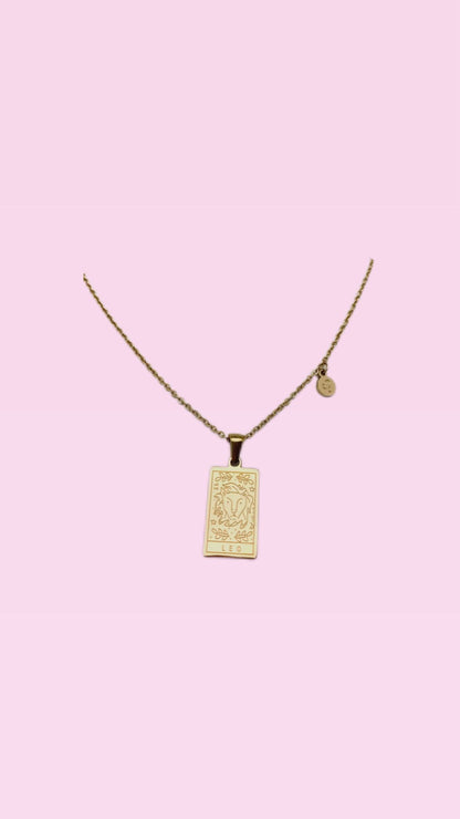 Collana segno zodiacale & mappa costellazione
