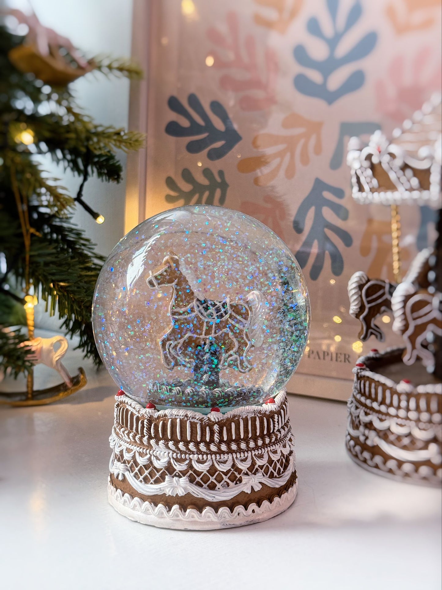 Palla di neve cavallo marzapane