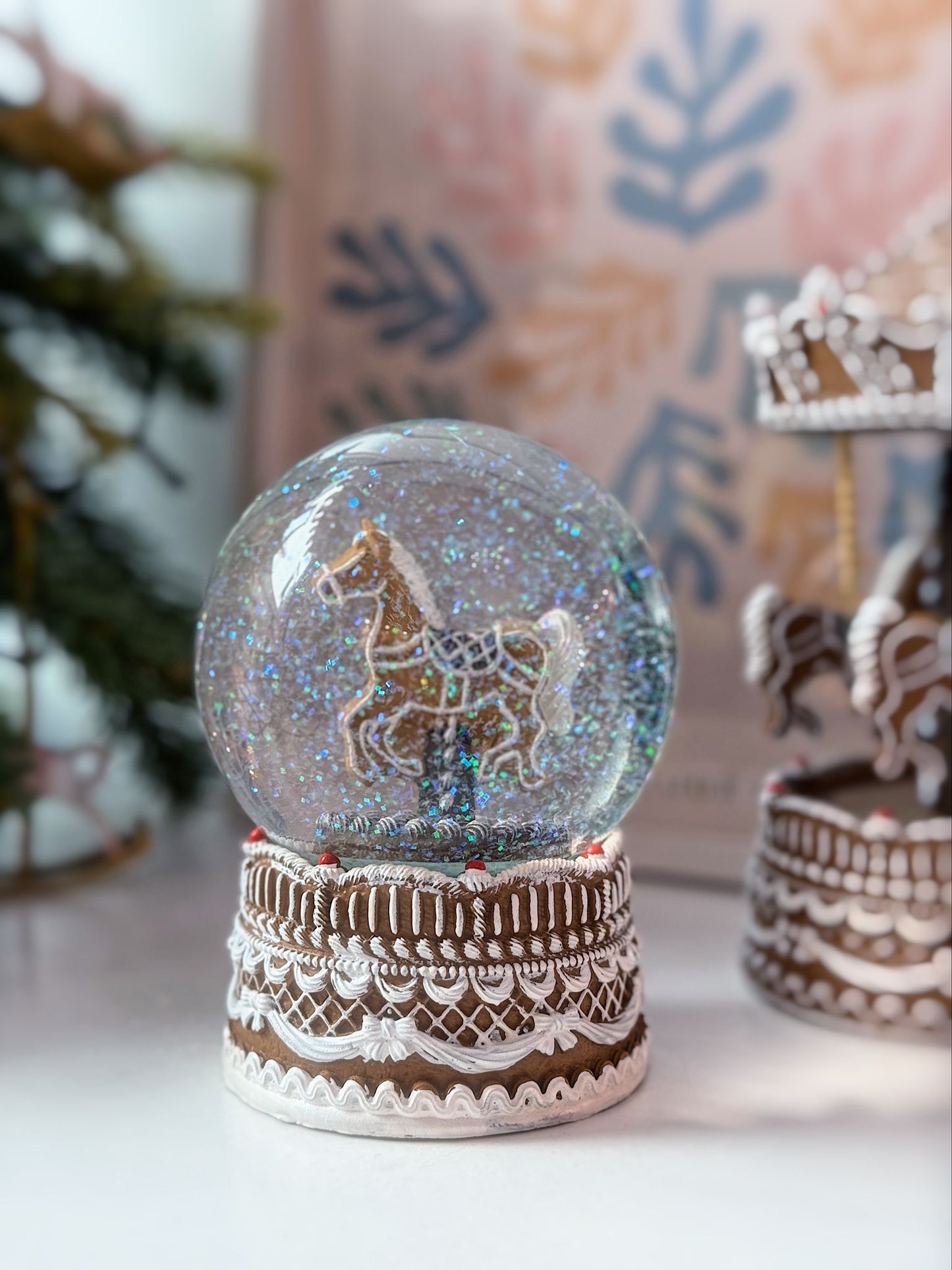 Palla di neve cavallo marzapane